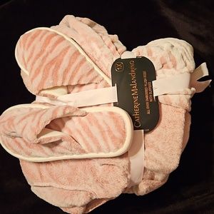 Catherine Malandrio robe set NEW